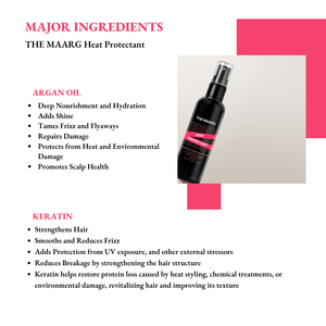 Ingredients in The Maarg Heat Protection Spray